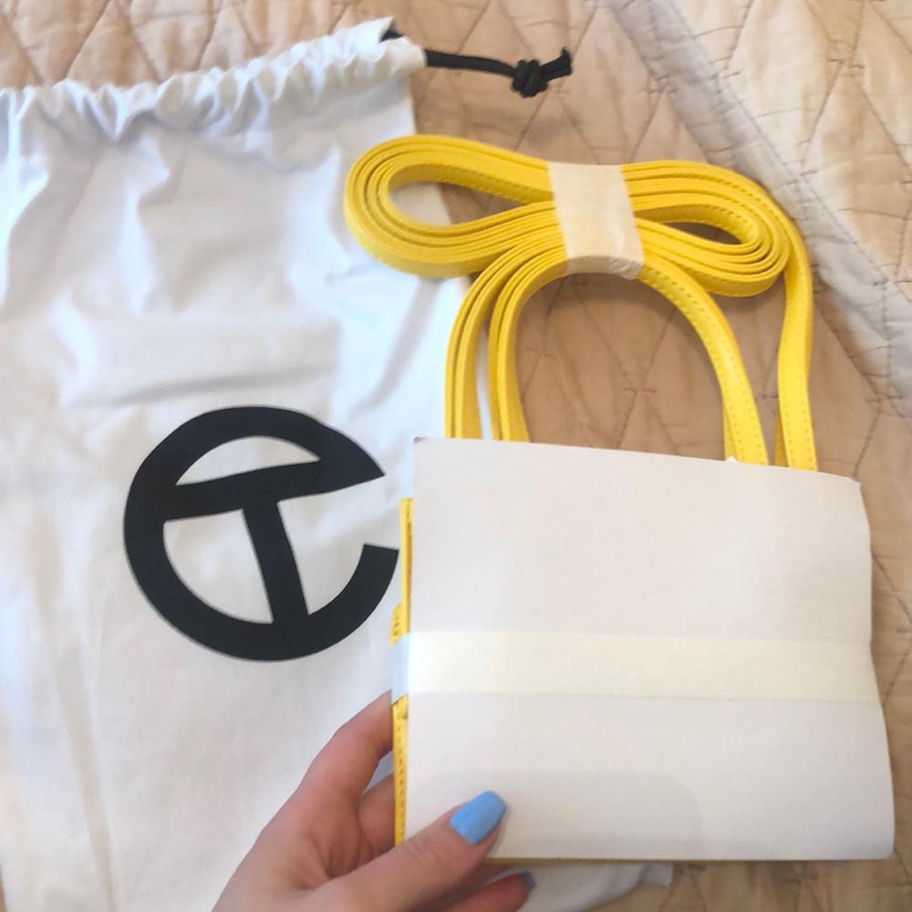 Telfar Yellow Small Bag